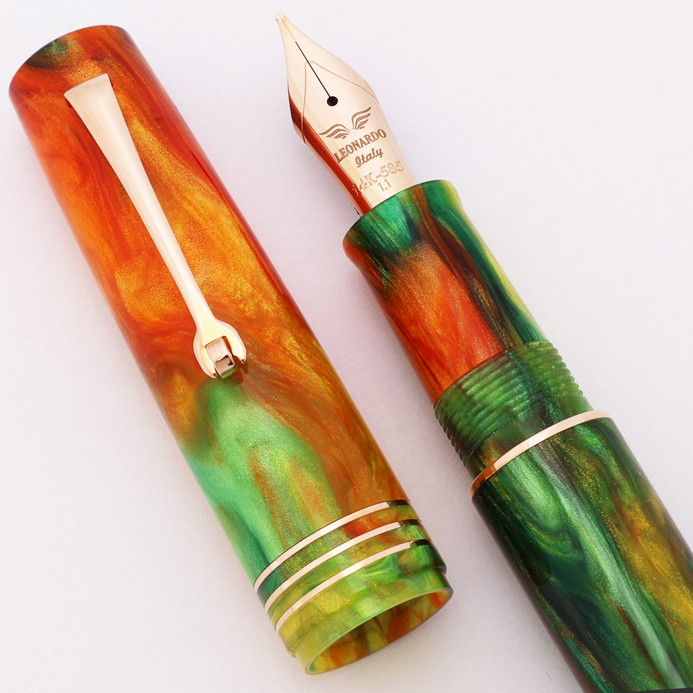 Leonardo Momento Zero Grande Fountain Pen LE (#5/37) - Red